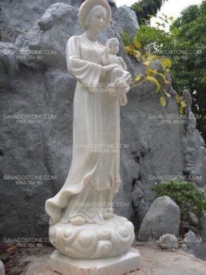 tượng đức mẹ la vang bằng đá