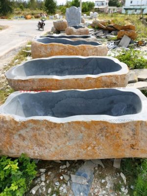 bồn tắm bằng đá