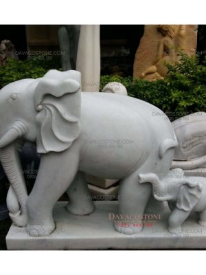 tượng voi bằng đá